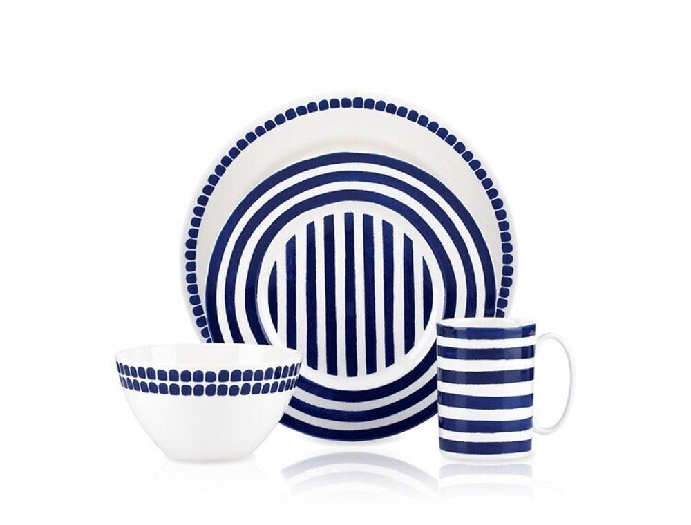Kate Spade New York - Charlotte Street North - 4pc Place Setting - NEW IN BOX